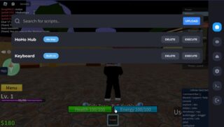 Delta executor latest android user interface