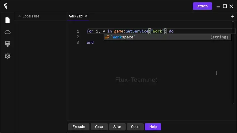 Fluxus executor interface