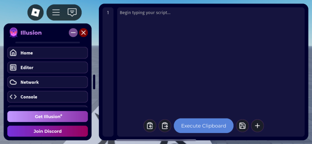 Interface of illusion executor for android ezgif.com webp to png converter