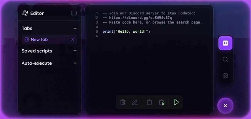 Krnl executor interface