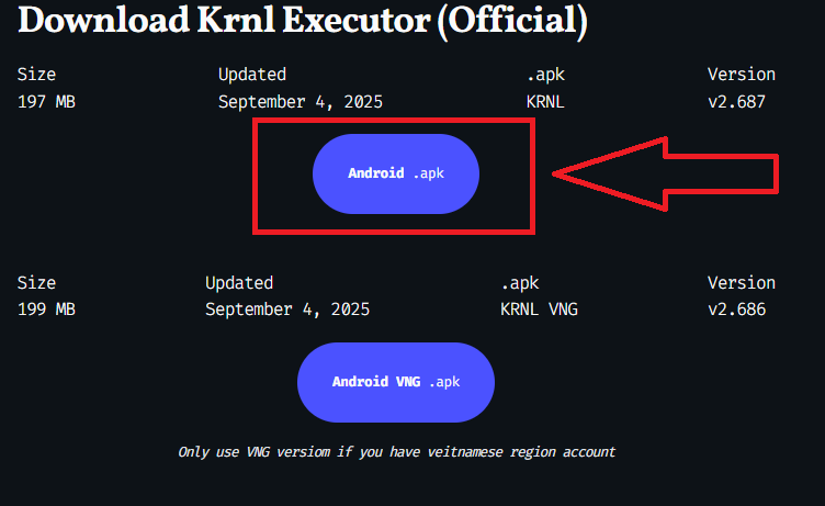 Download krnl apk
